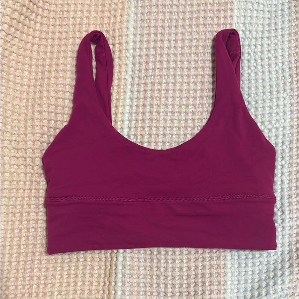 Lululemon Pink Sports Bra Intimates & Sleepwear